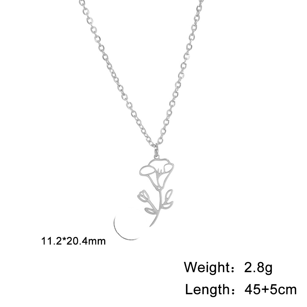 Steel trumpet flower