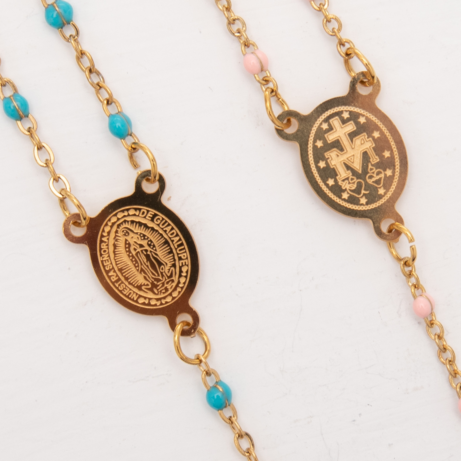 Virgin cross-gold