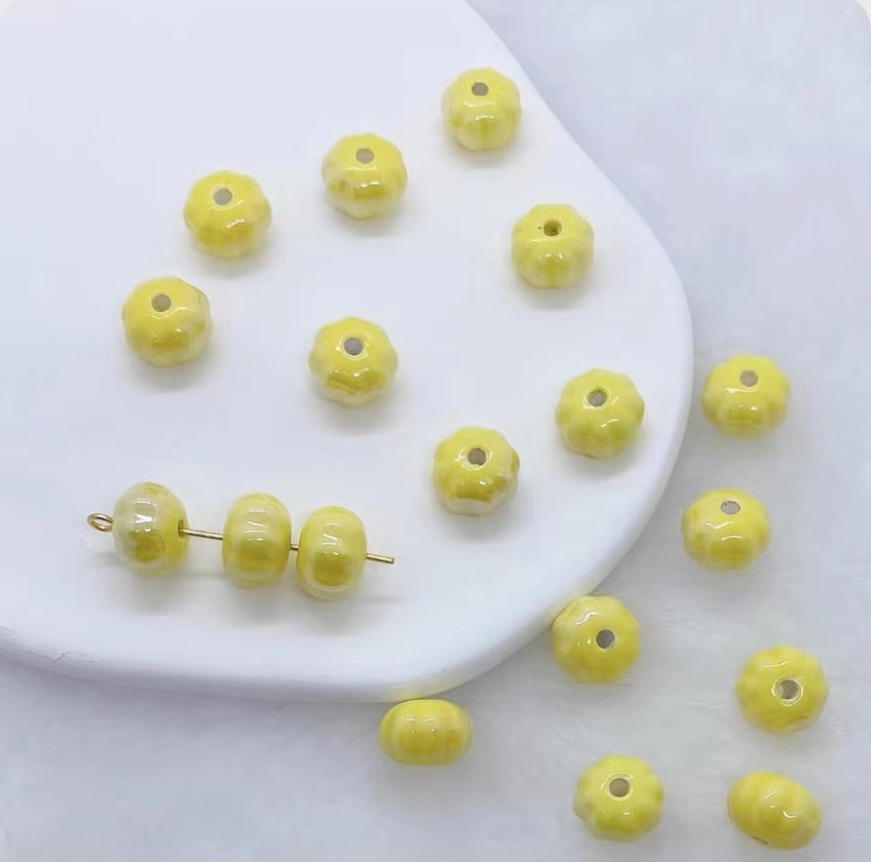 Pumpkin beads [yellow]]