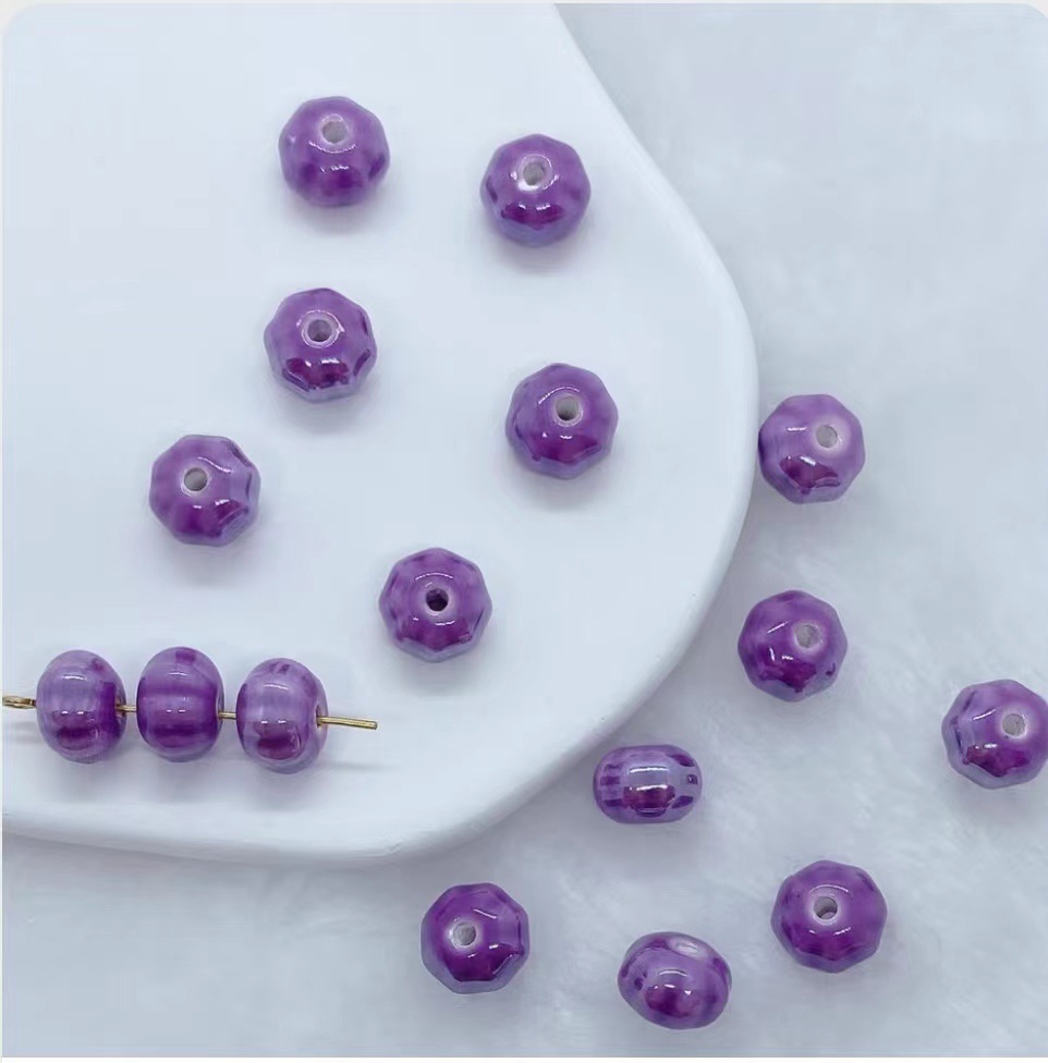 Pumpkin beads [light purple]]
