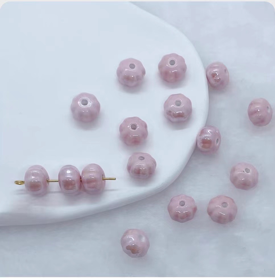 Pumpkin beads [light pink]]