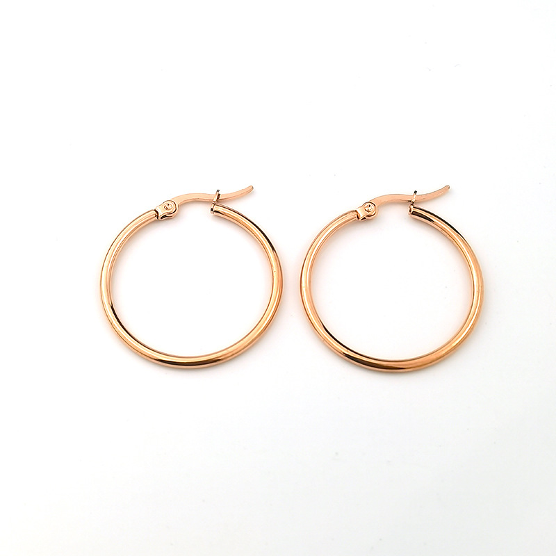 Rose gold wire diameter 2.0*width 40mm