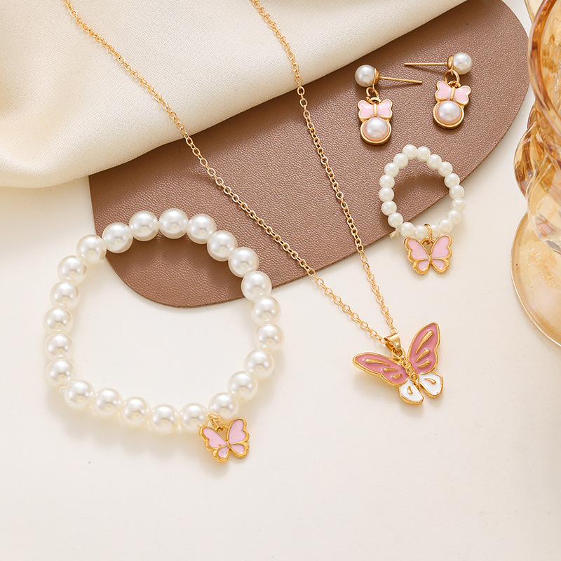 CK0290 Pink Butterfly 4-piece set