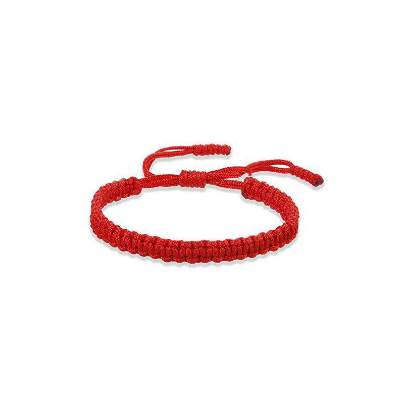 Red Woven Bracelet
