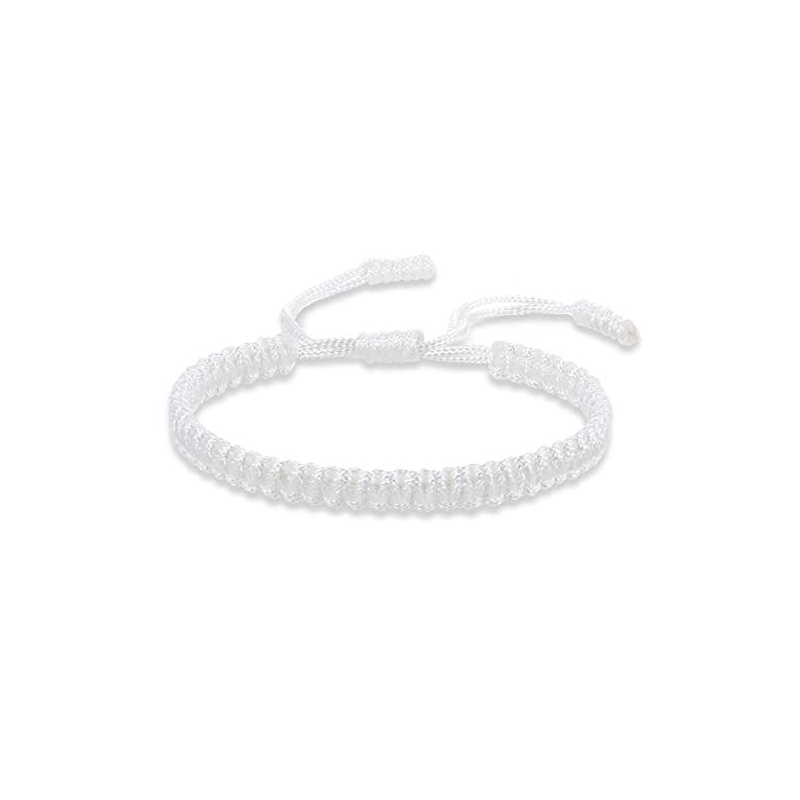 White Woven Bracelet