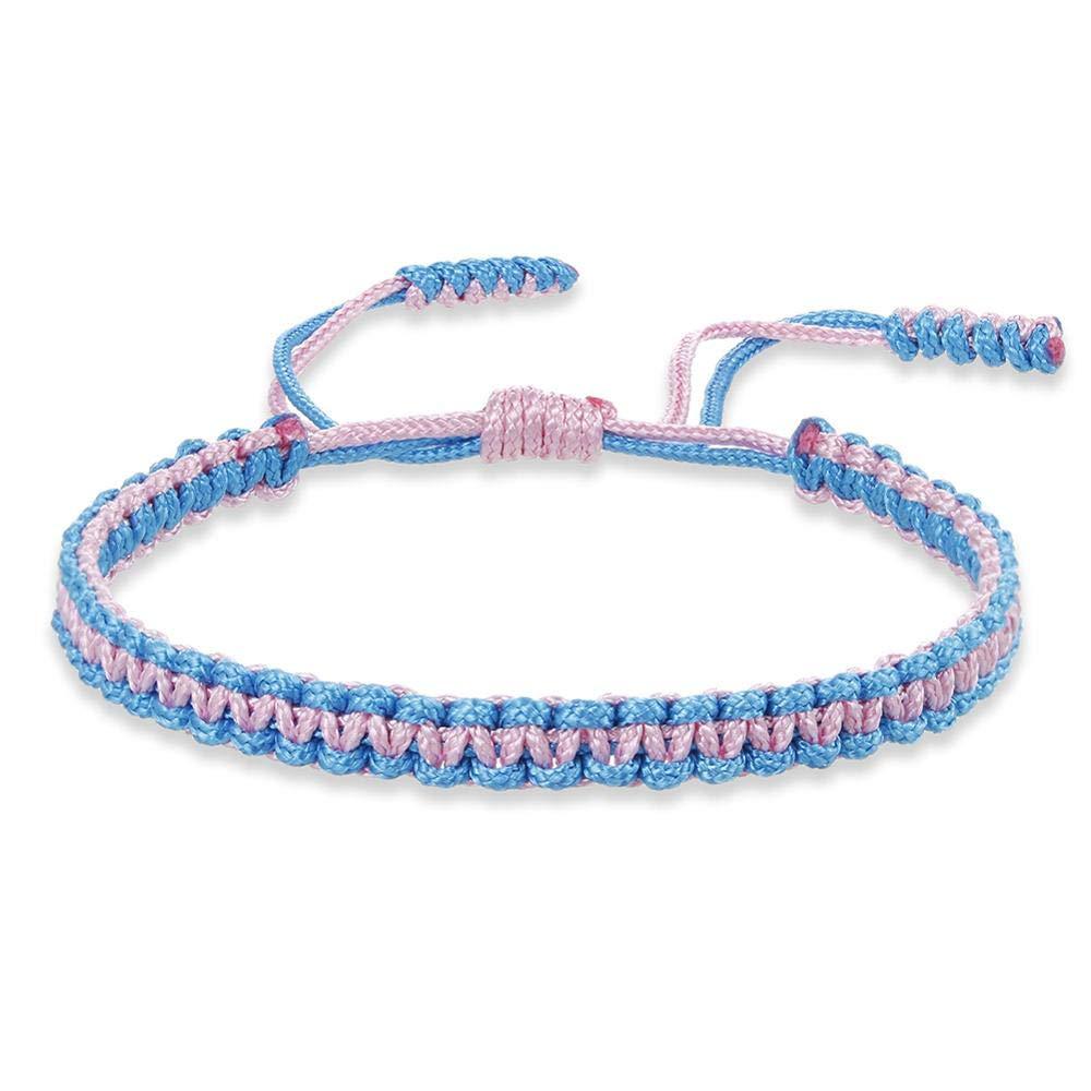 Blue Rope Powder Rope Braided Bracelet