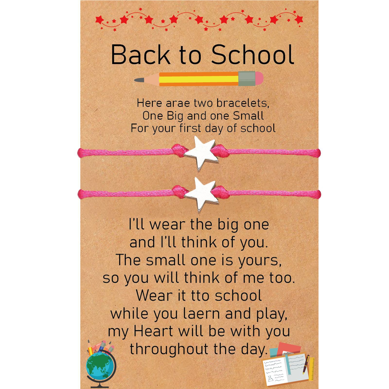 Rose Star suit School Card
