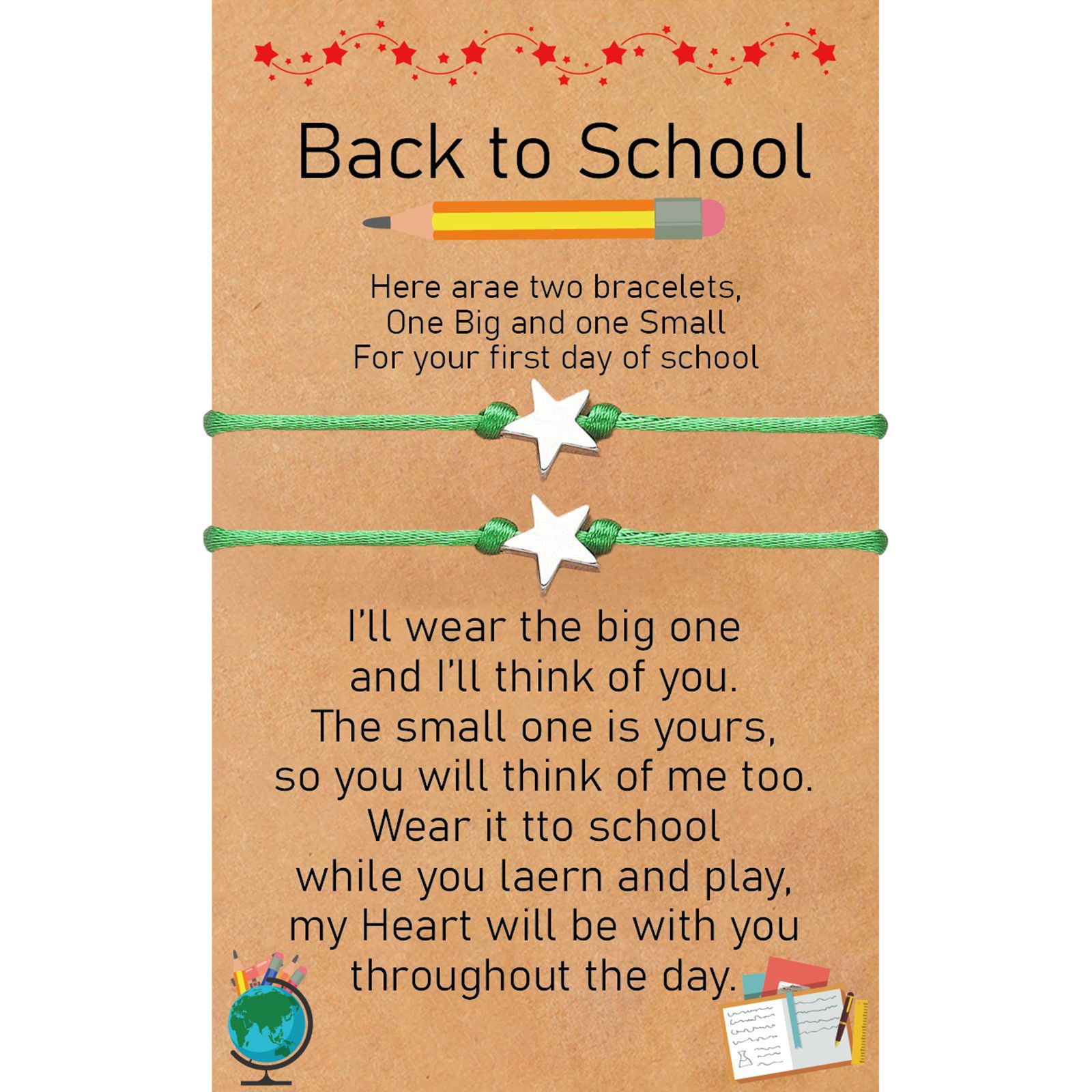 Green Star suit School Card
