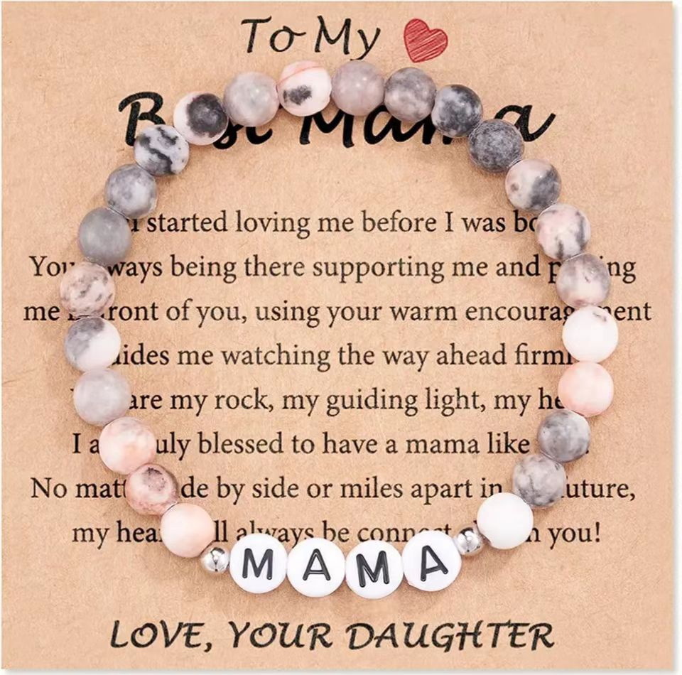 Pink zebra   mama letter   card 1