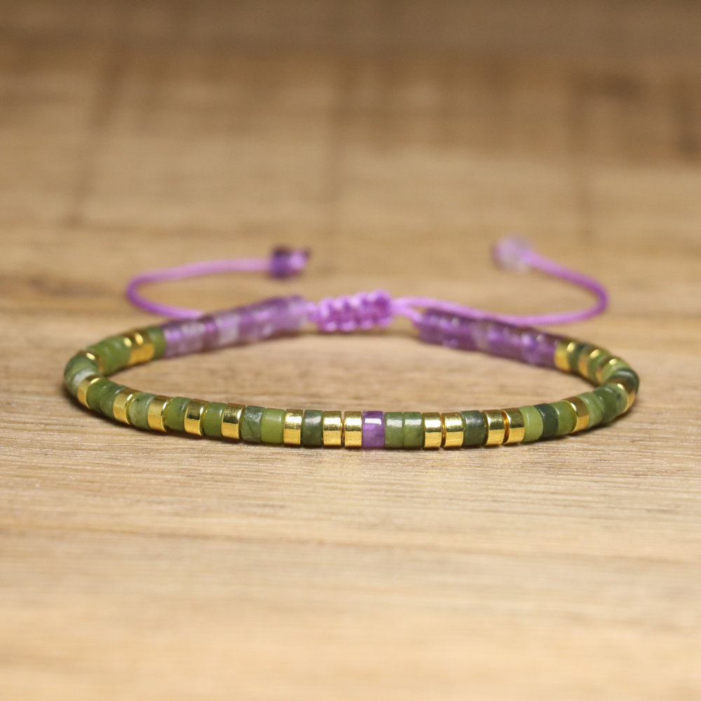 66 amethyst olive green