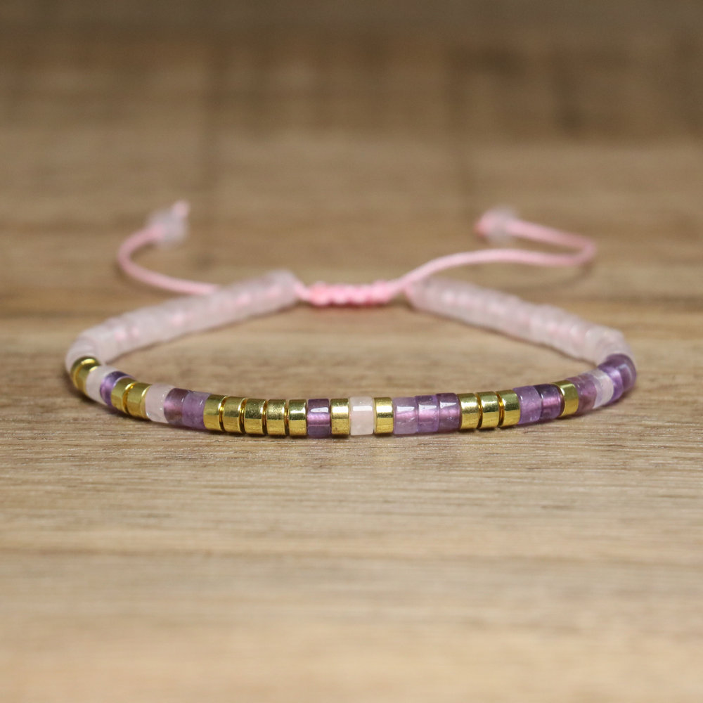 67 rose quartz amethyst