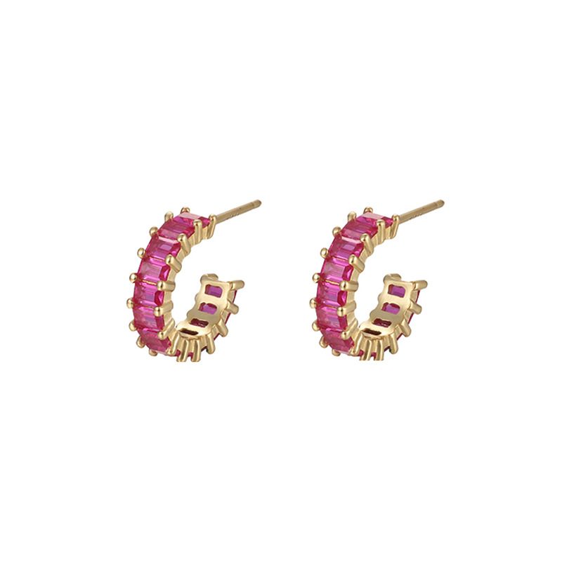 Rose zircon (gold)