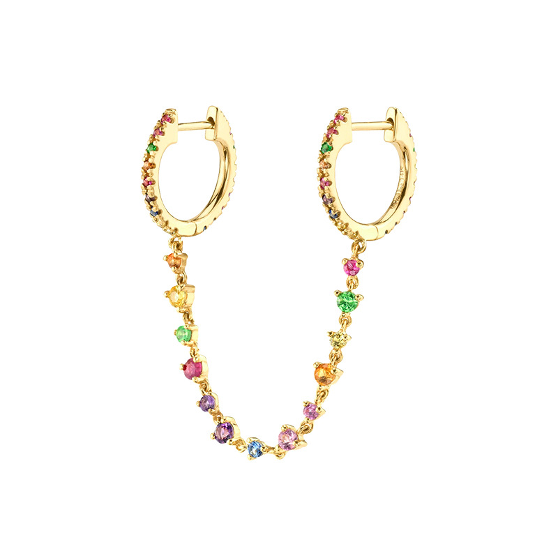 Colored gold (single double circle)
