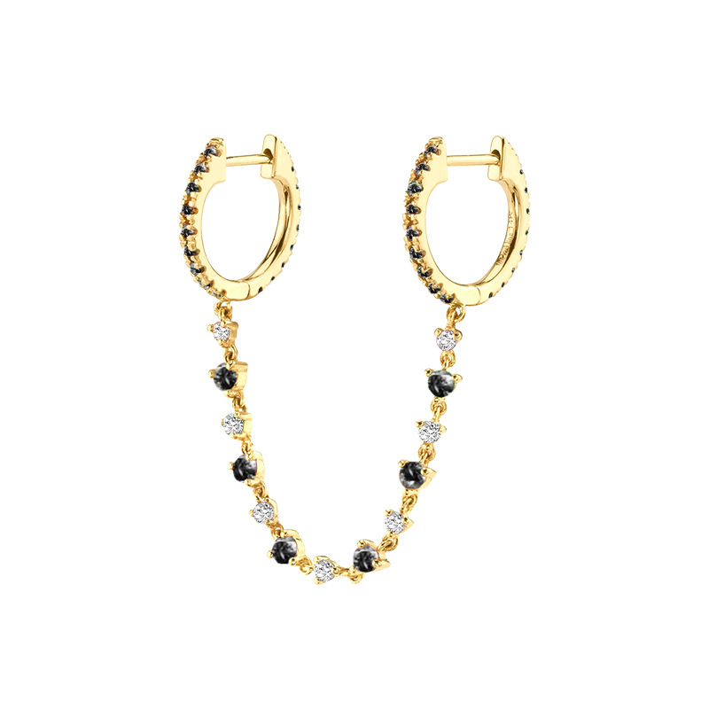 Black gold (single double circle)
