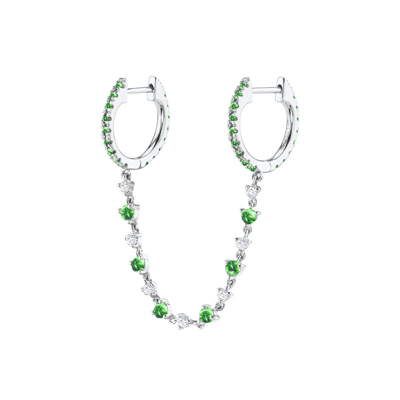 Green silver (single double circle)