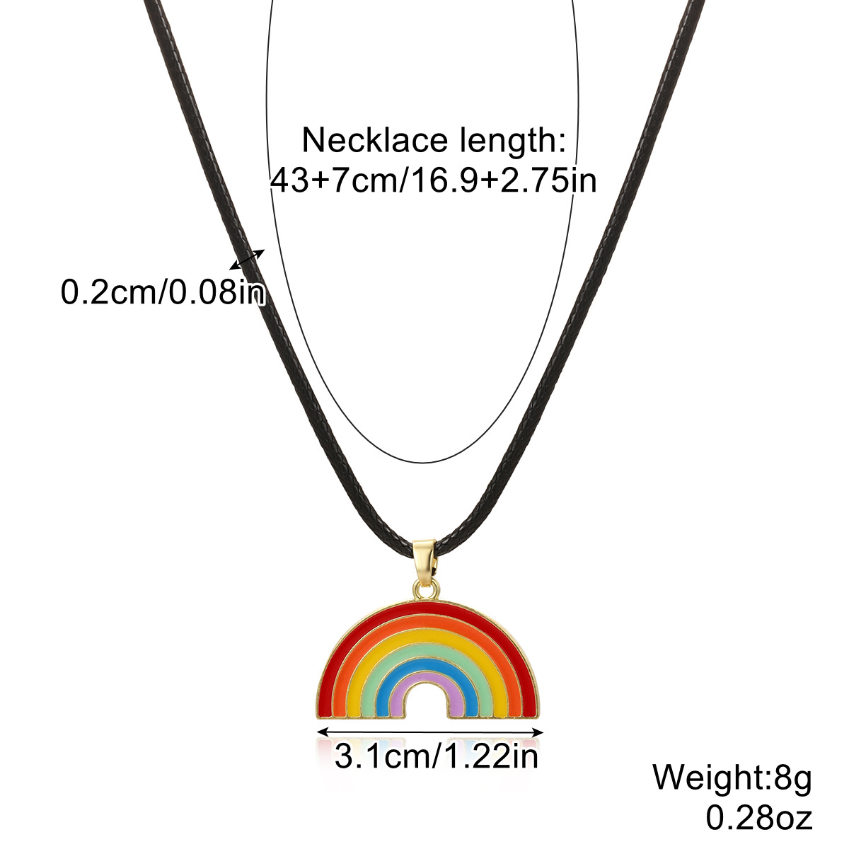 N2305-49 Wax Line Rainbow