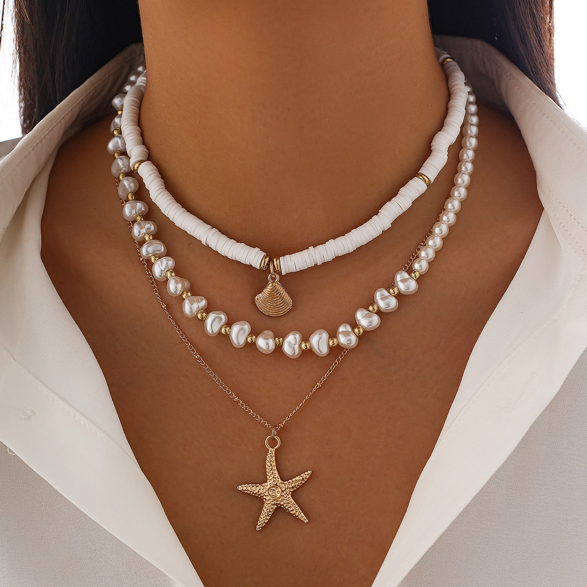03 gold + white 3-piece set 5199