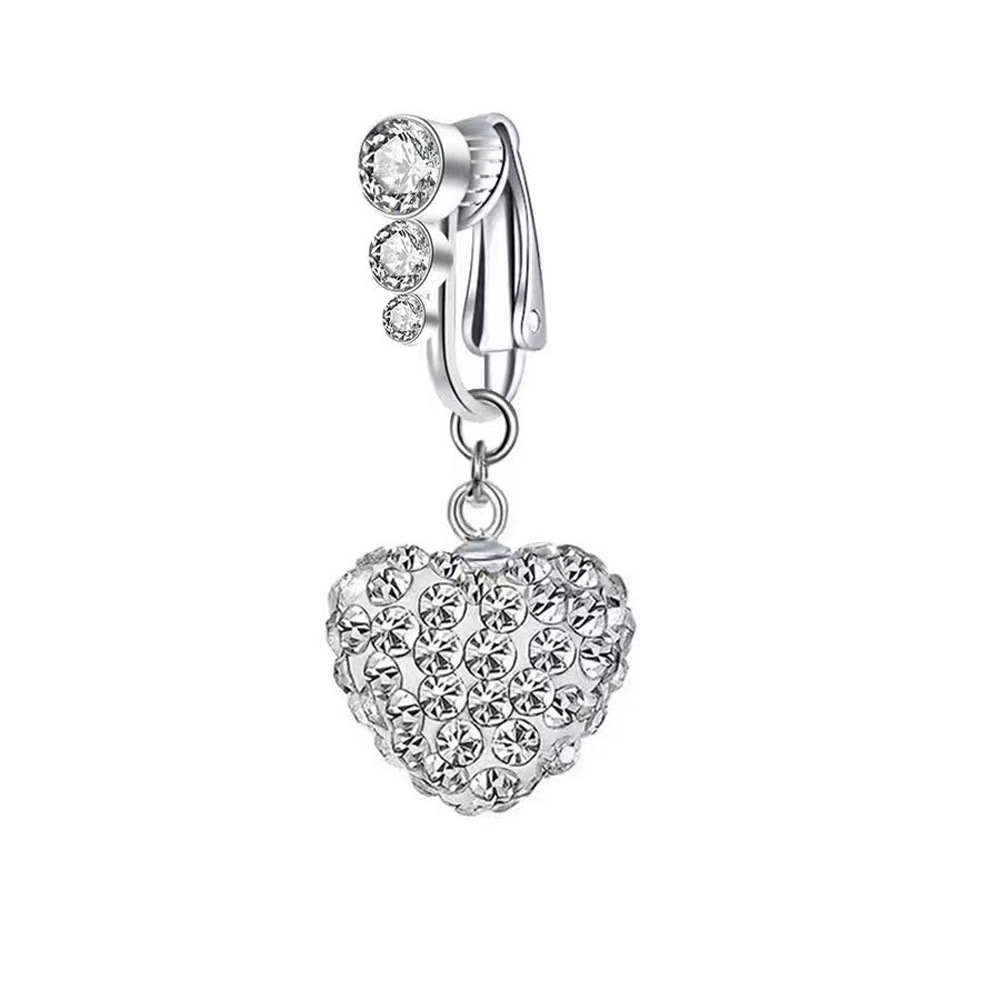 No. 10 heart-shaped white multi-Diamond