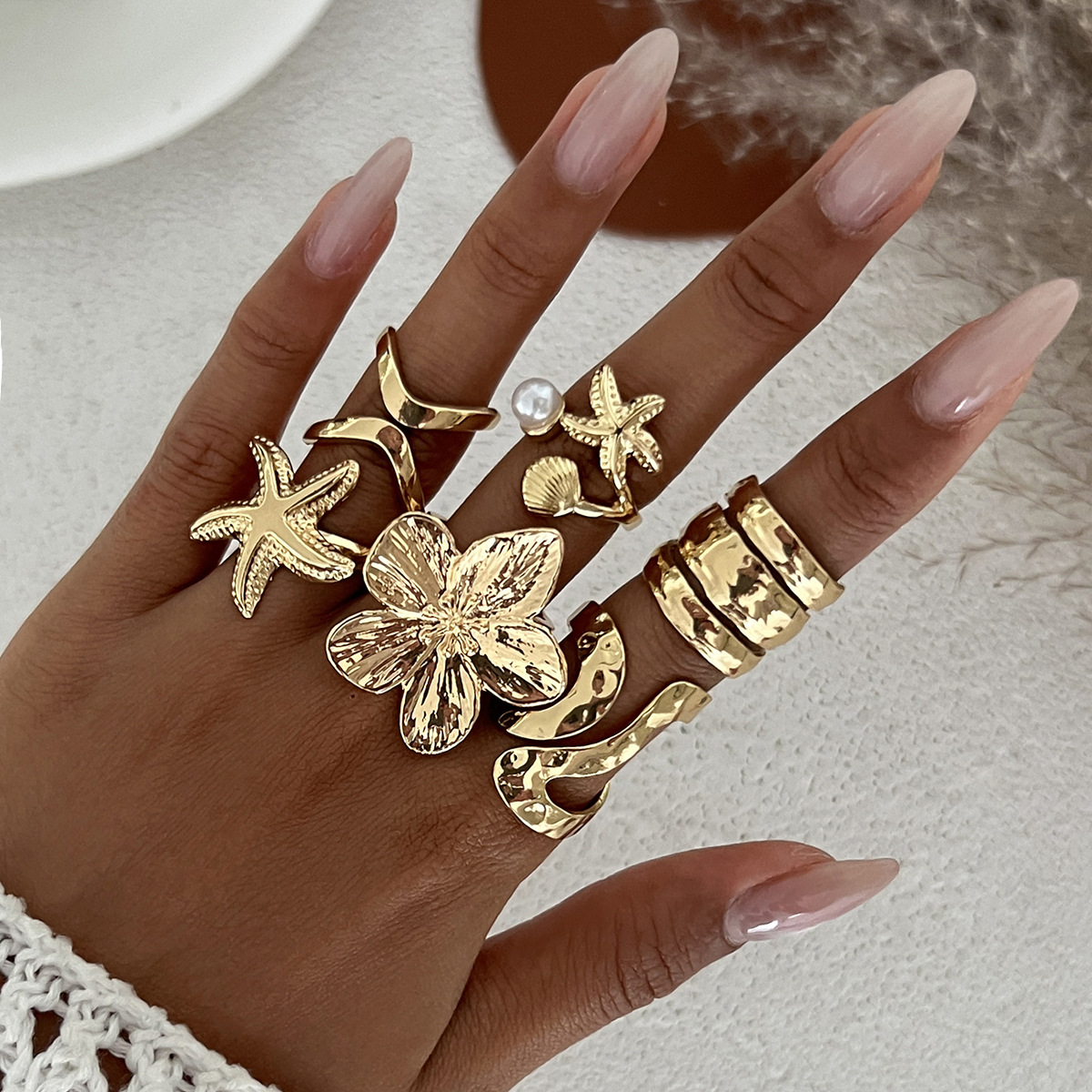03 light gold 6-piece set 6054k2