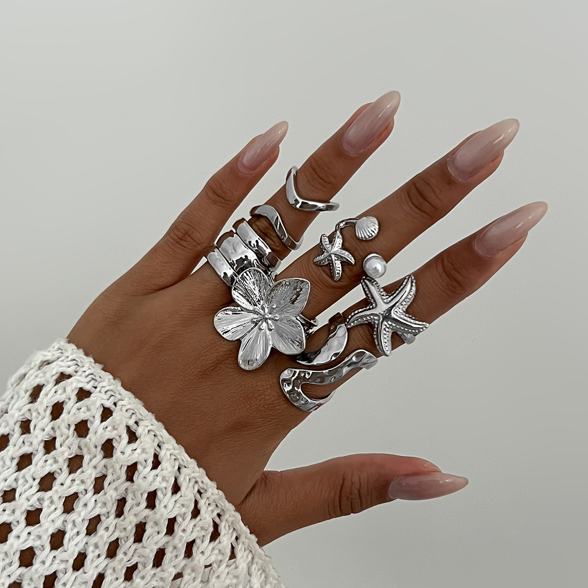 03 white k 6-piece set 6054k2