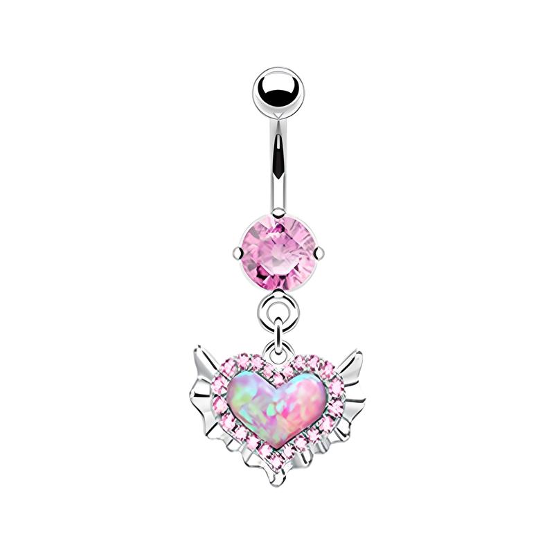 Pendant peach heart