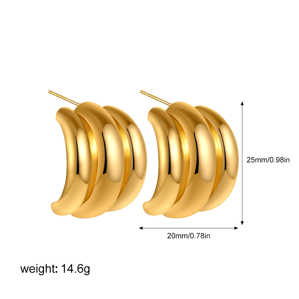 Golden glossy arc