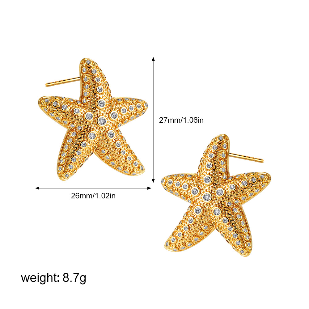 Golden starfish
