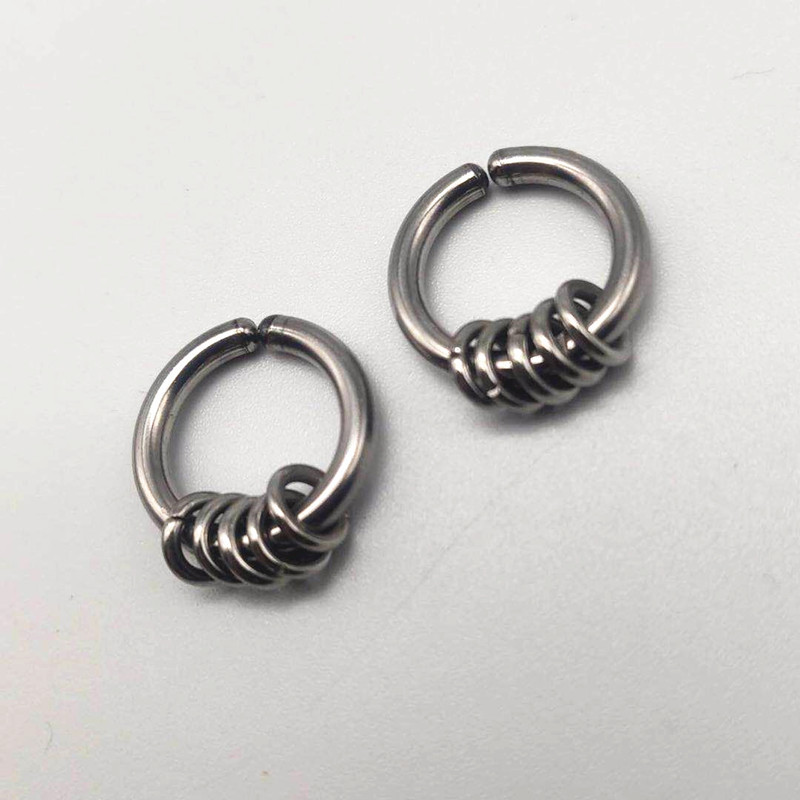 16mm small ring steel color