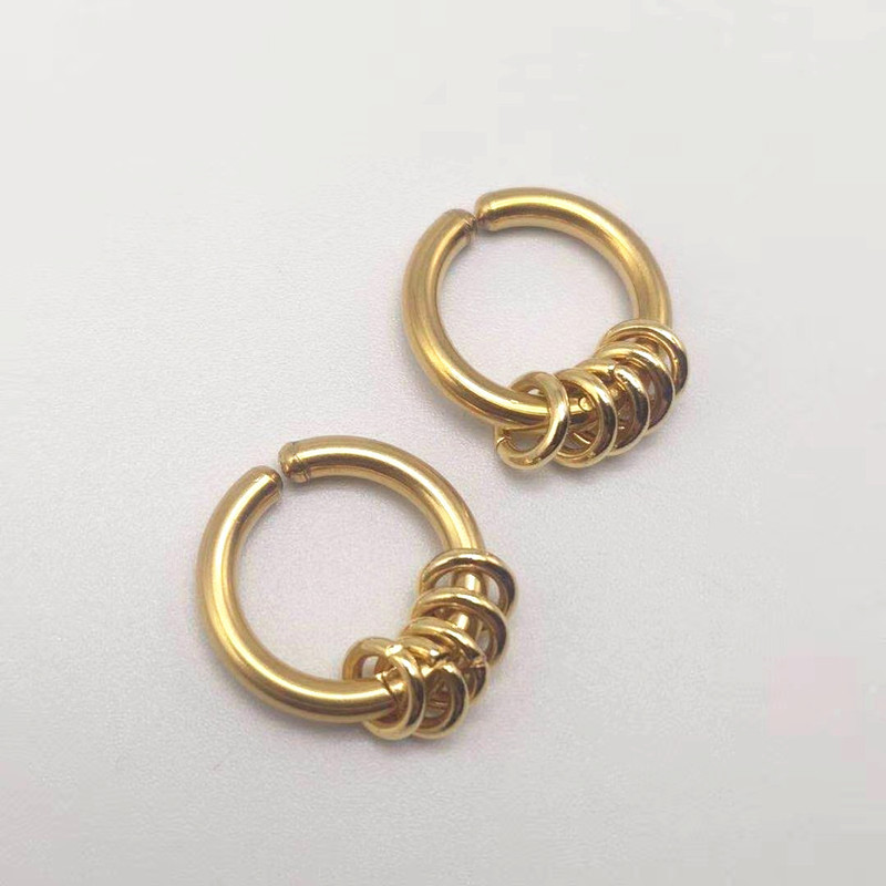 10mm small circle Gold