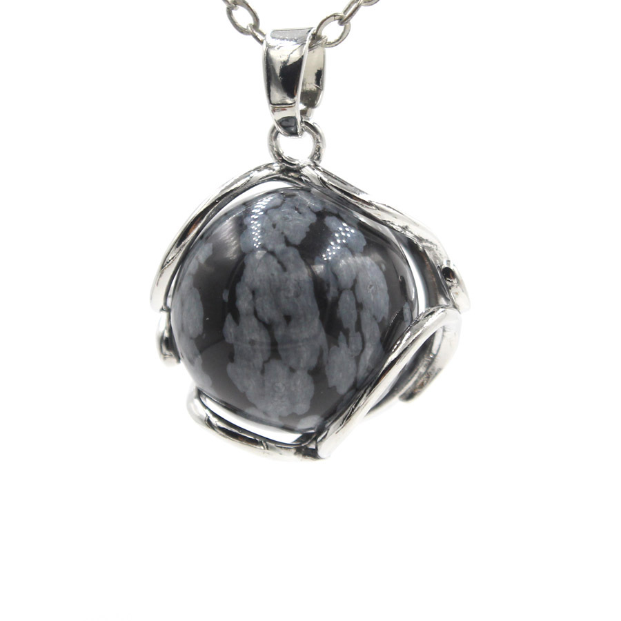 obsidienne flocon de neige