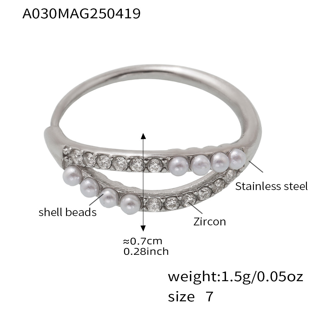 Steel white diamond