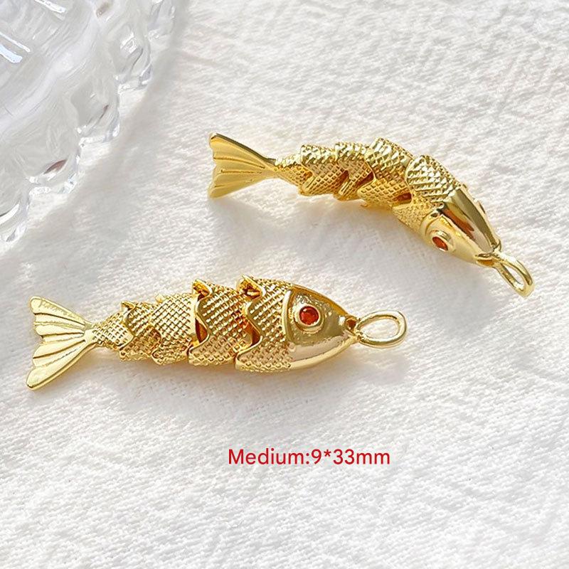 Medium Goldfish Pendant (One)