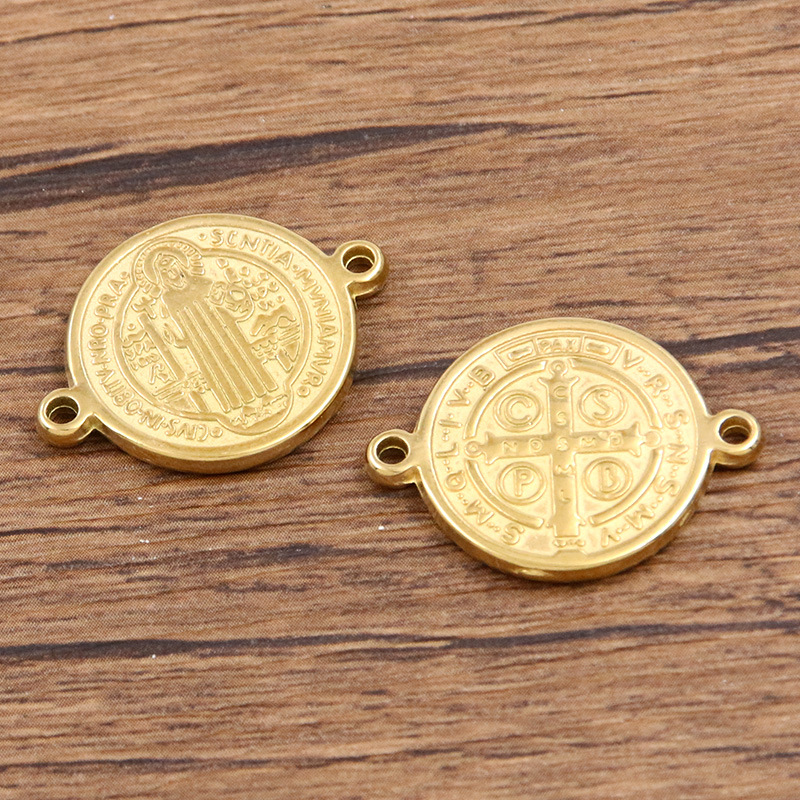 975 gold 19*25mm 4g