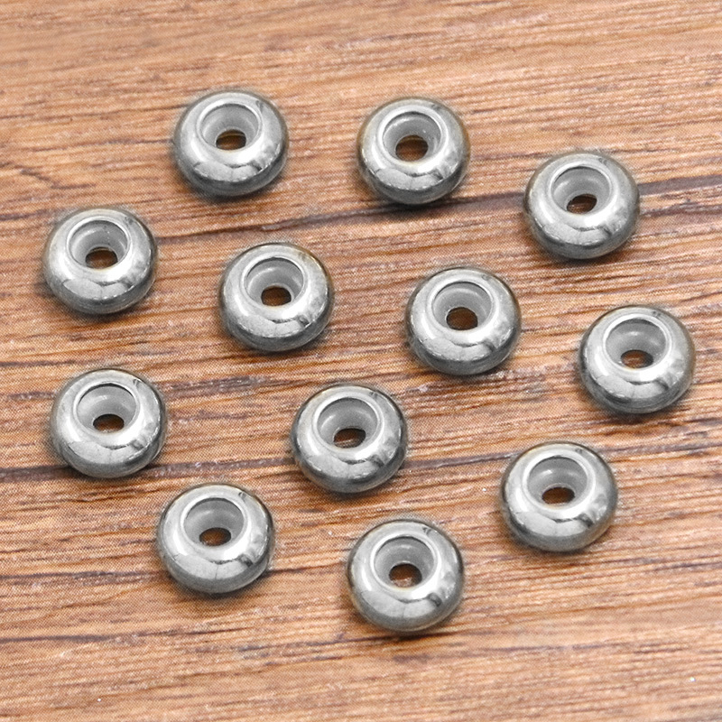 Steel color 4*8mm 0.5g