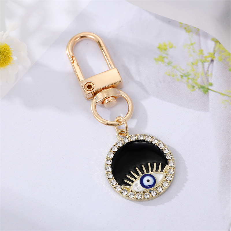 4 Black oil drop point drill eyelash eyes