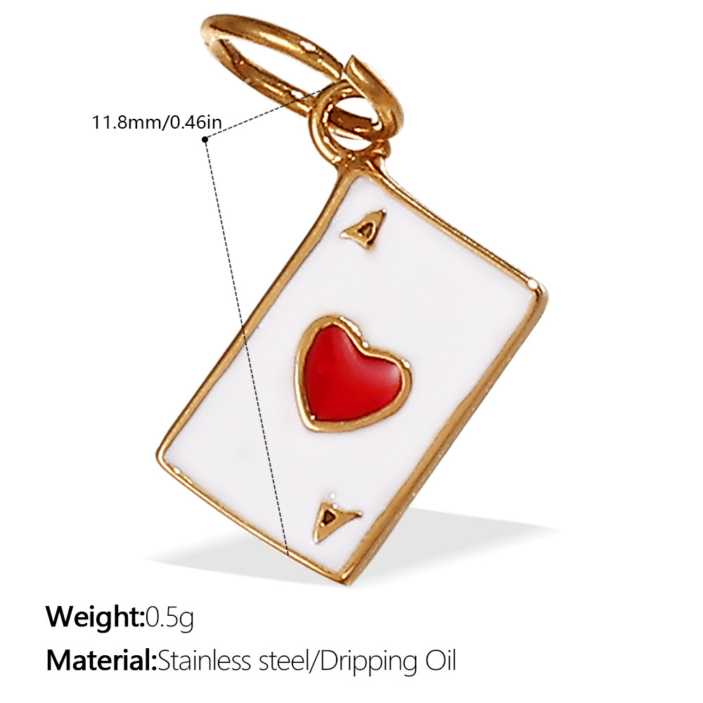 Pj514rdg red oil gold pendant