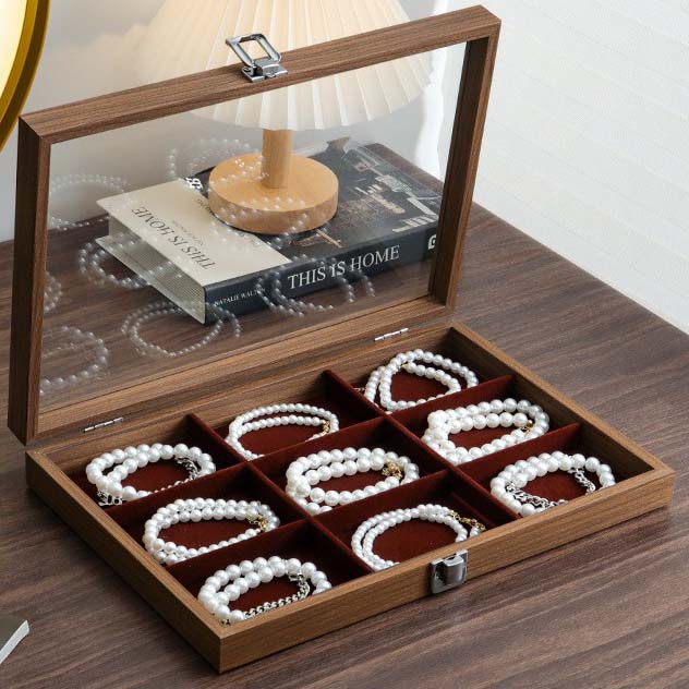 Walnut Square 12-bit Box
