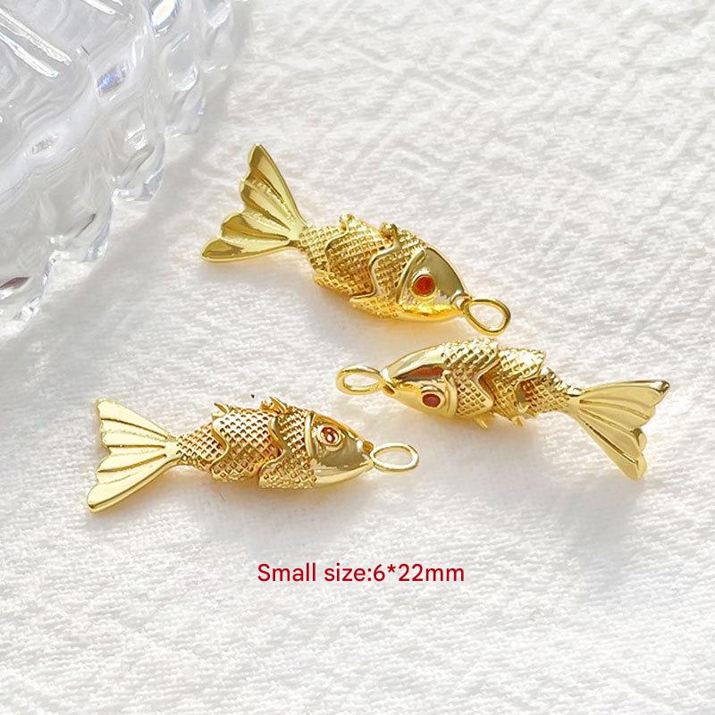 small size goldfish pendant (one)