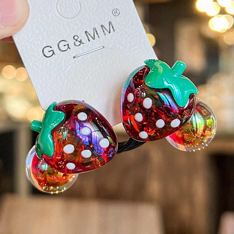 Beaded Red Strawberry