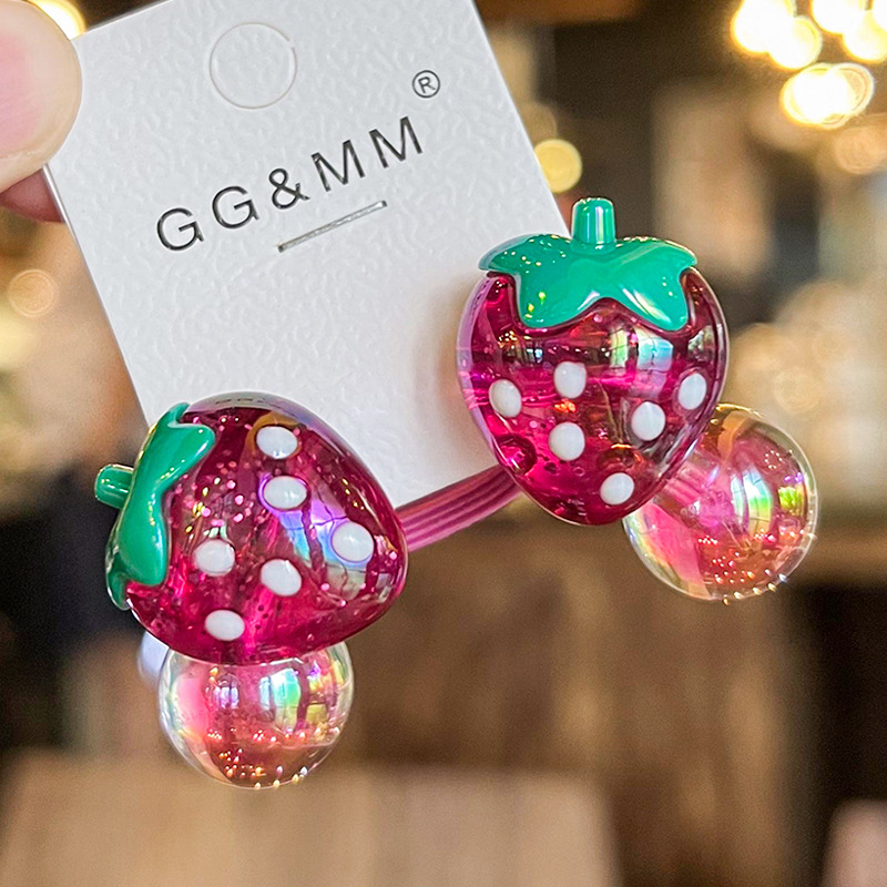 Beads Rose Red Strawberry