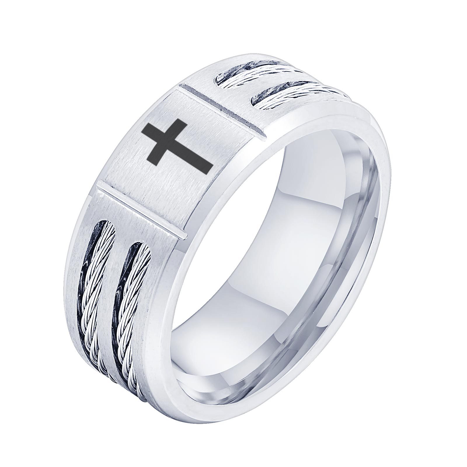 Steel color cross