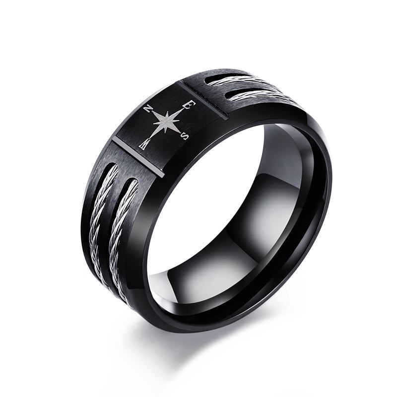 Black compass