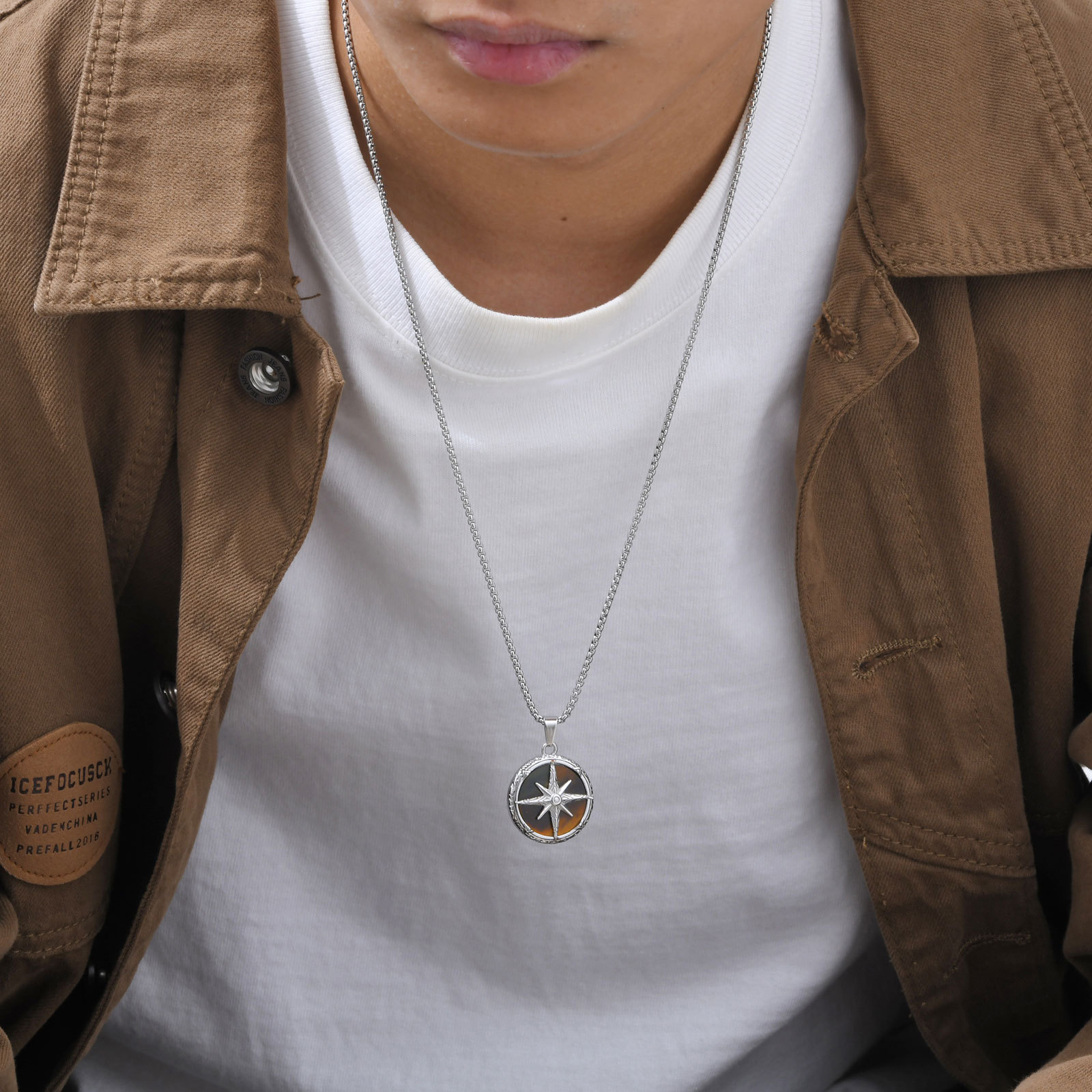 Tiger's eye necklace
