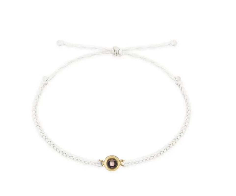 Golden white rope