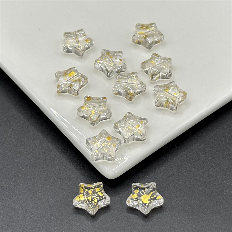 Bright white gold dots