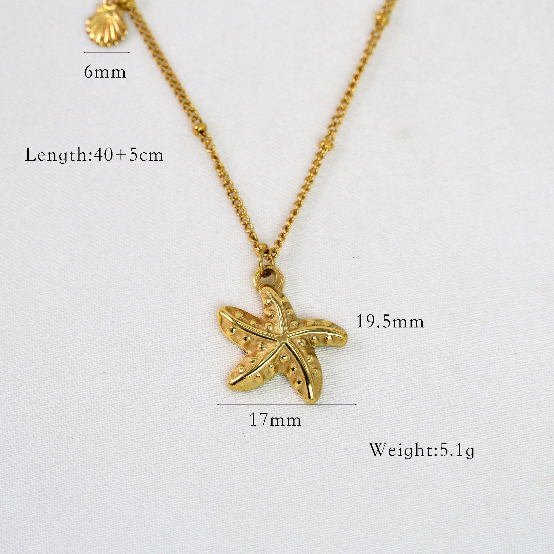 Starfish necklace