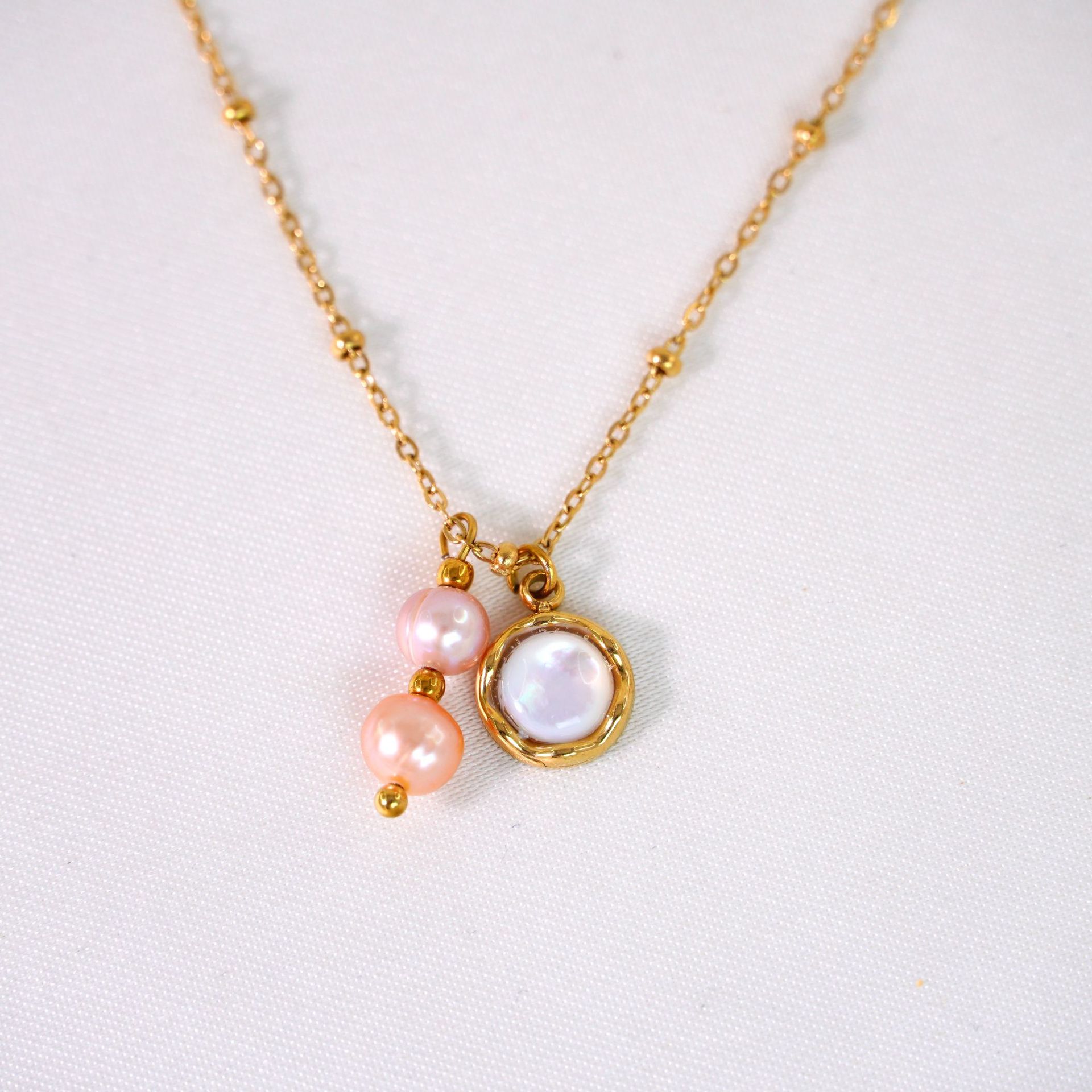 White jade necklace 16-18inch