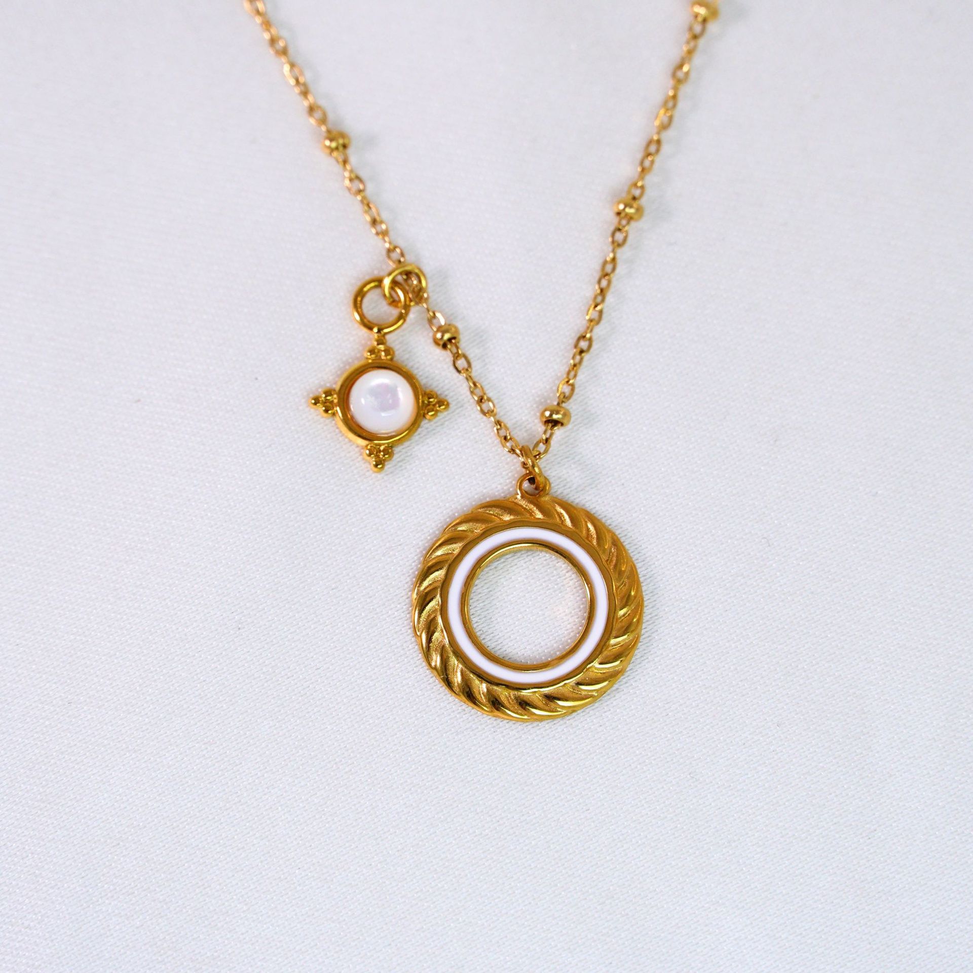 White necklace 16-18inch