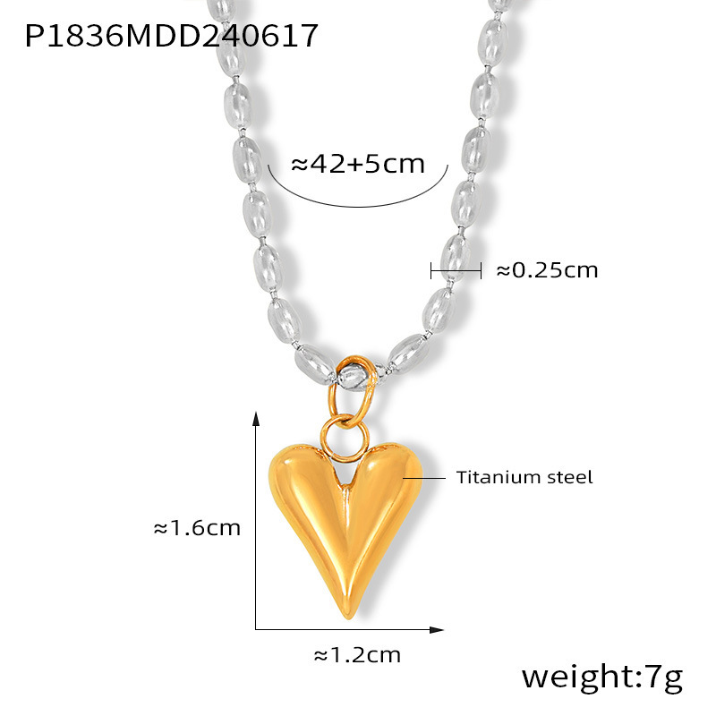 P1836-Golden Necklace