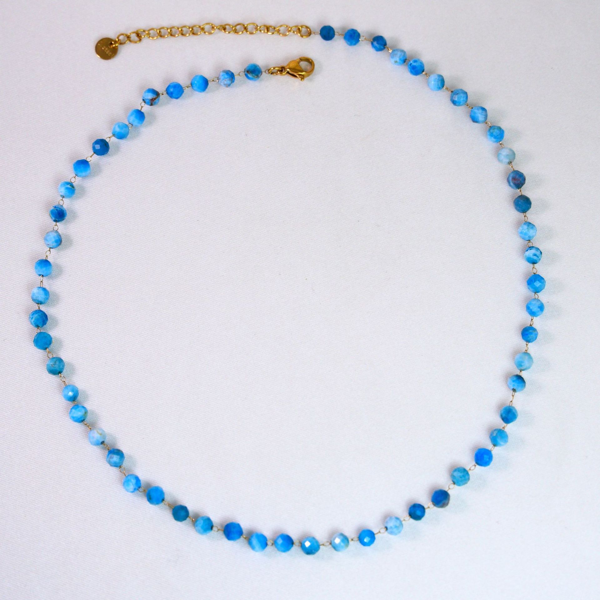 Blue apatite